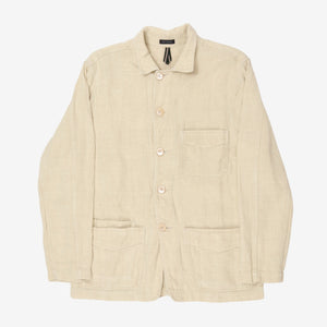 Linen Five Pocket Chore Jacket