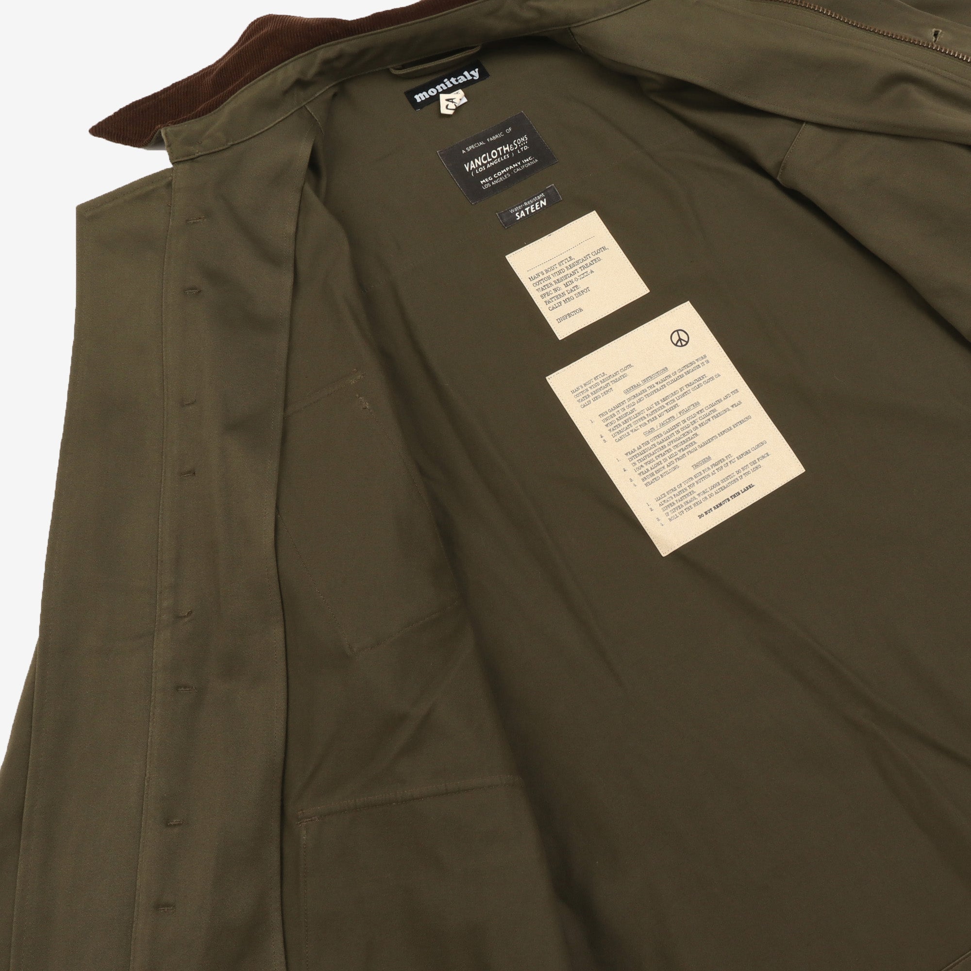 Vancloth Military Half Coat Type B