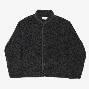 Leopard Print Shawl Fleece