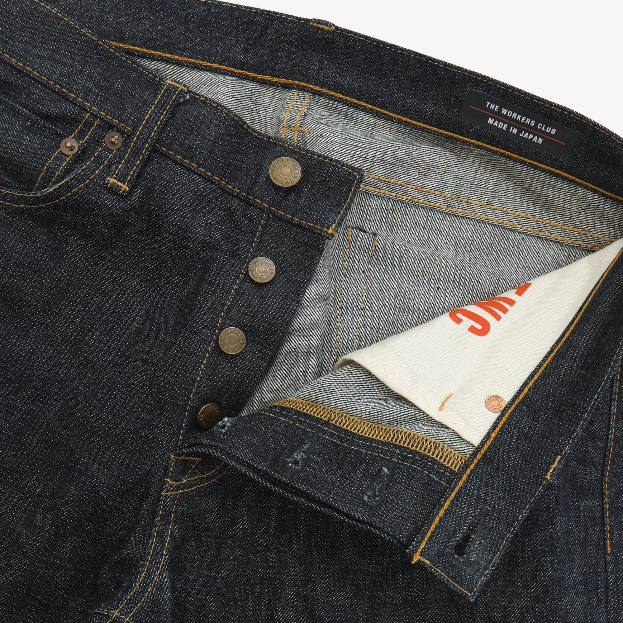 005 Relaxed Tapered Selvedge Jeans