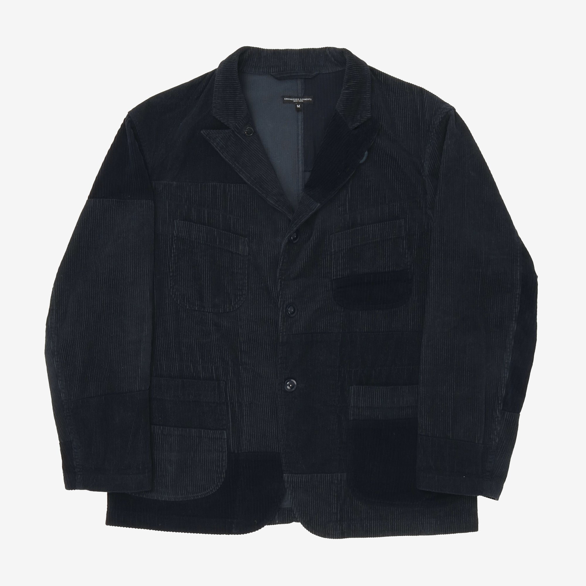 Corduroy Patchwork Bedford Jacket