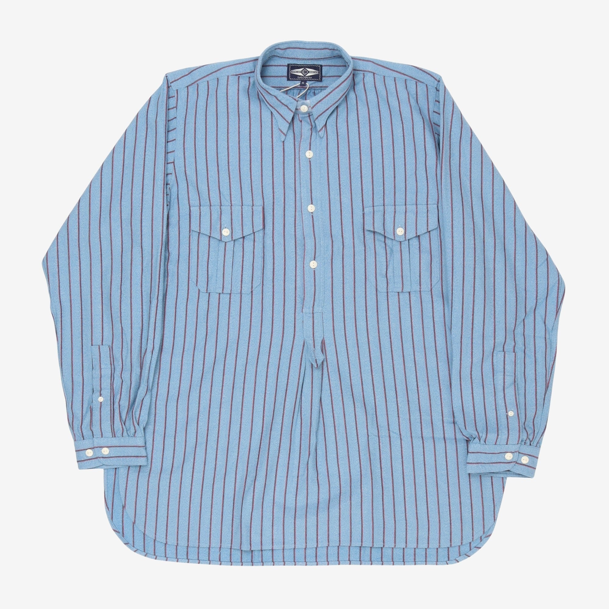 Striped Work PO Shirt