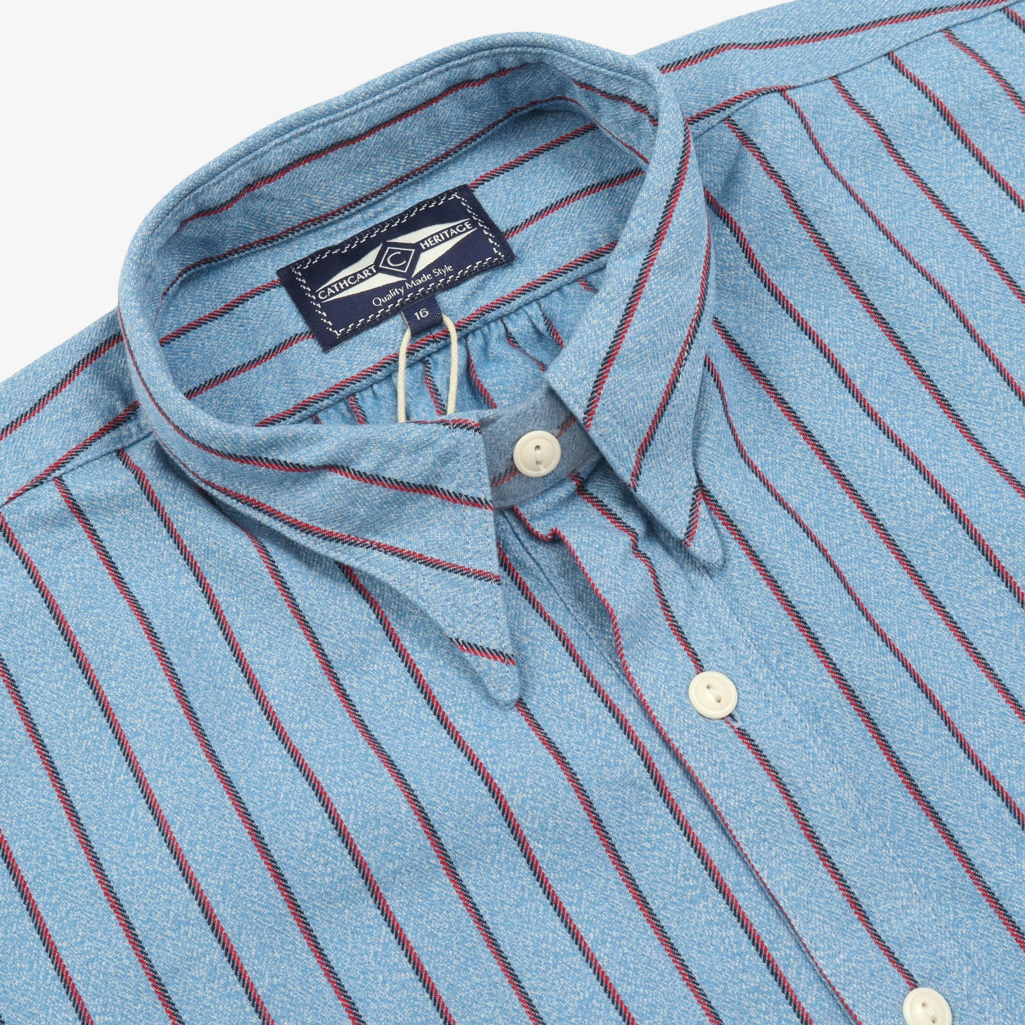 Striped Work PO Shirt