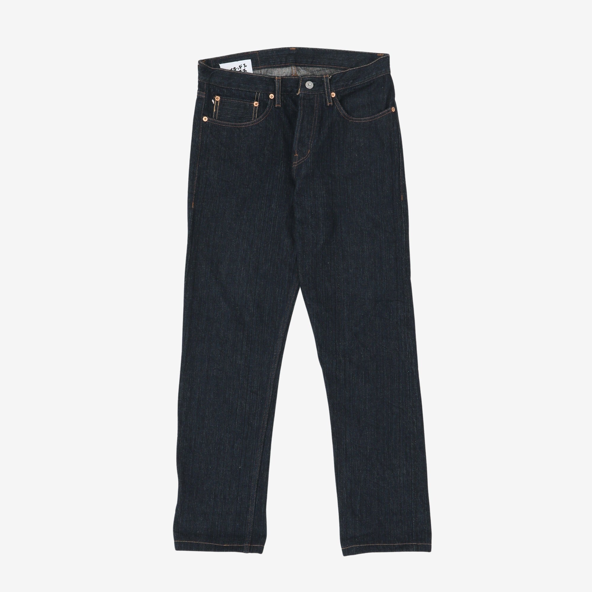 Weird Guy Natural Indigo Slub Selvedge Denim