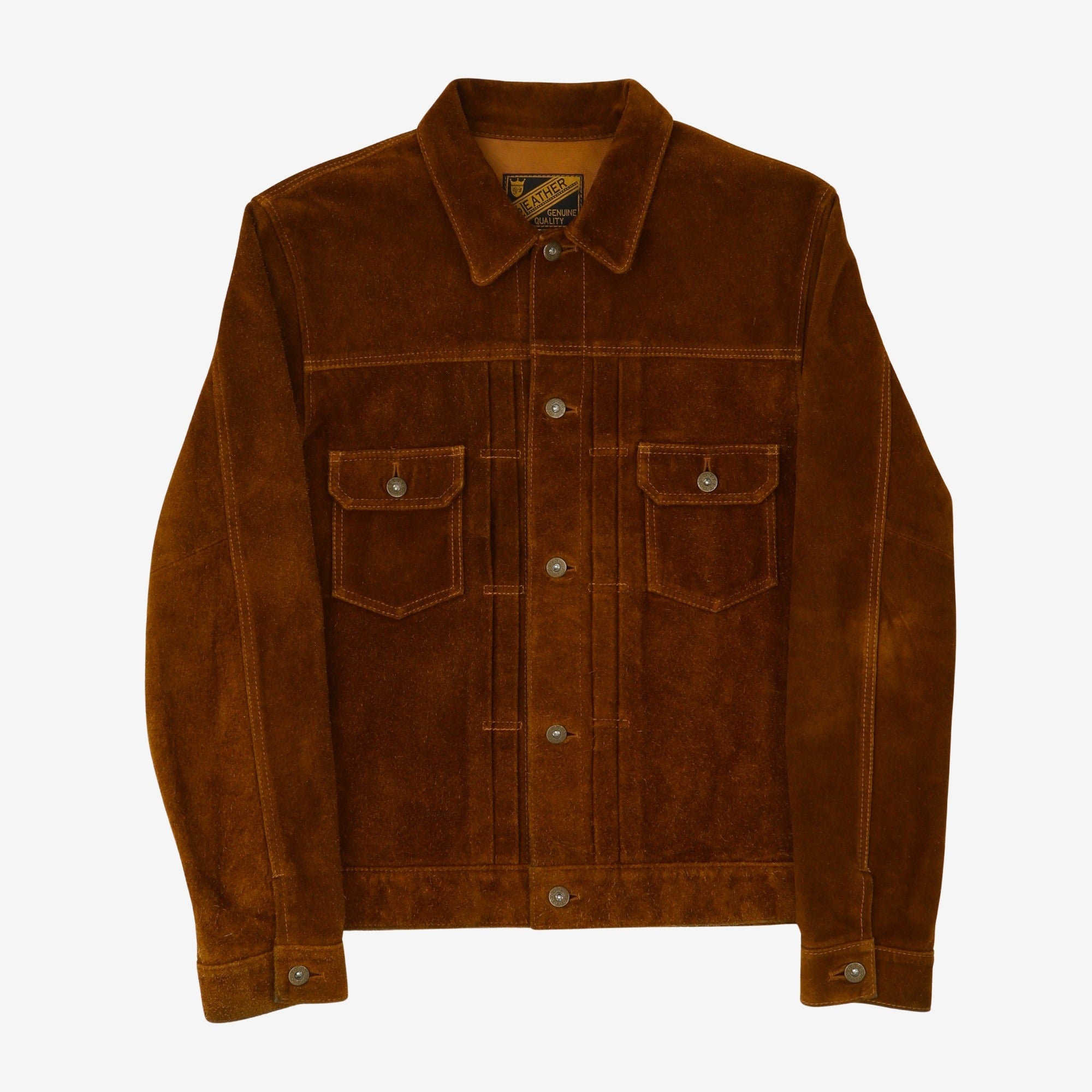 Suede Trucker Jacket