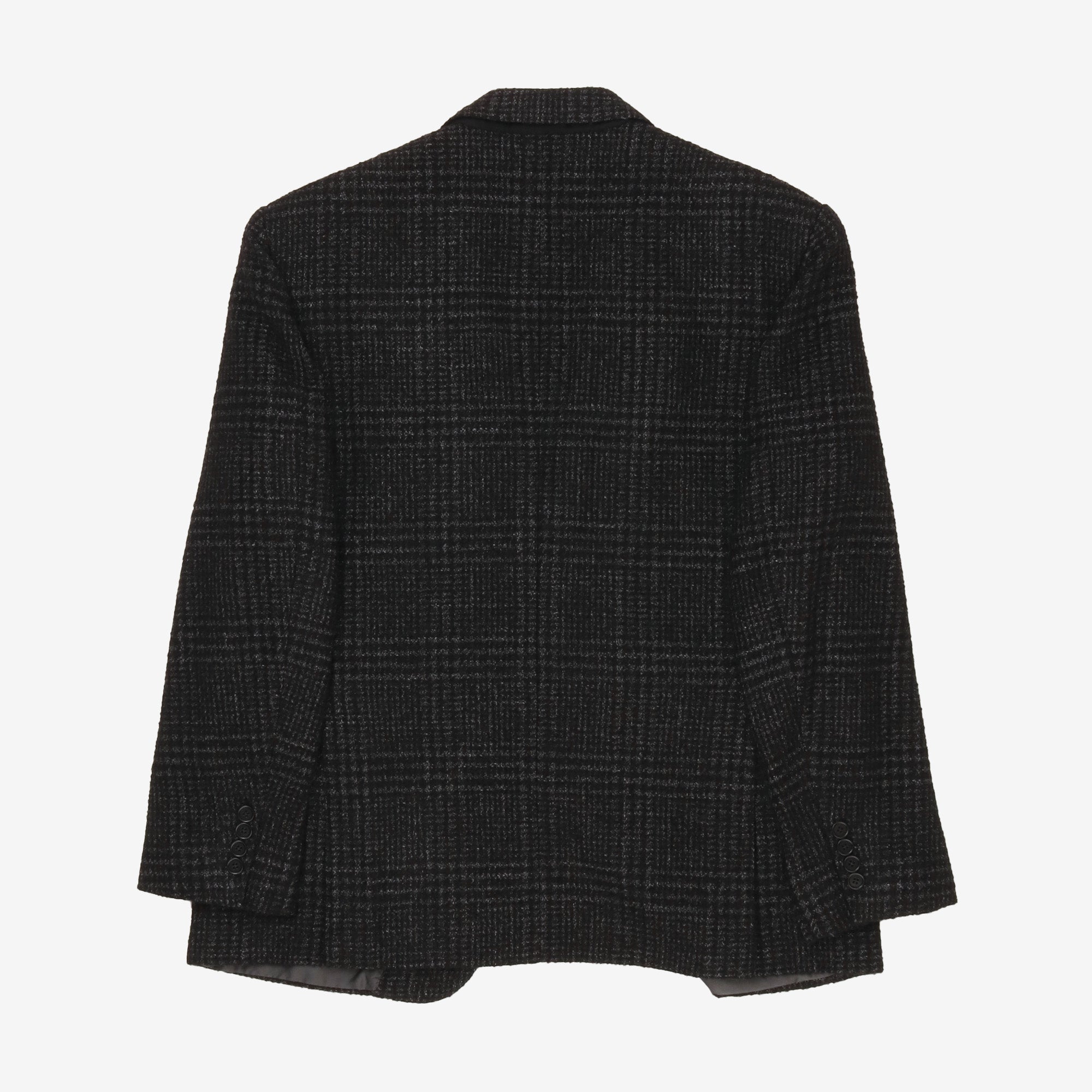 Check Wool Blazer