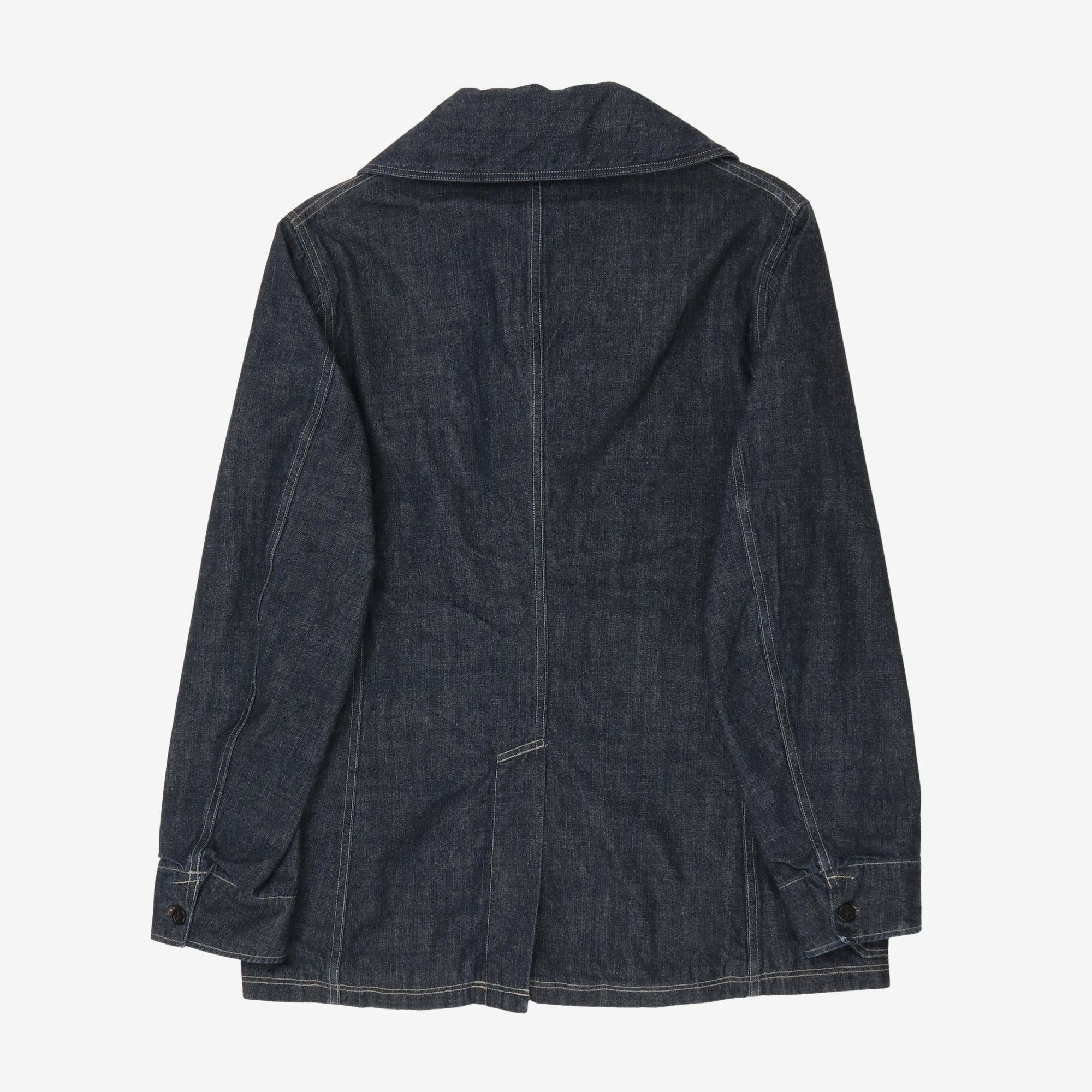 USN DB Shawl Collar Denim Coat