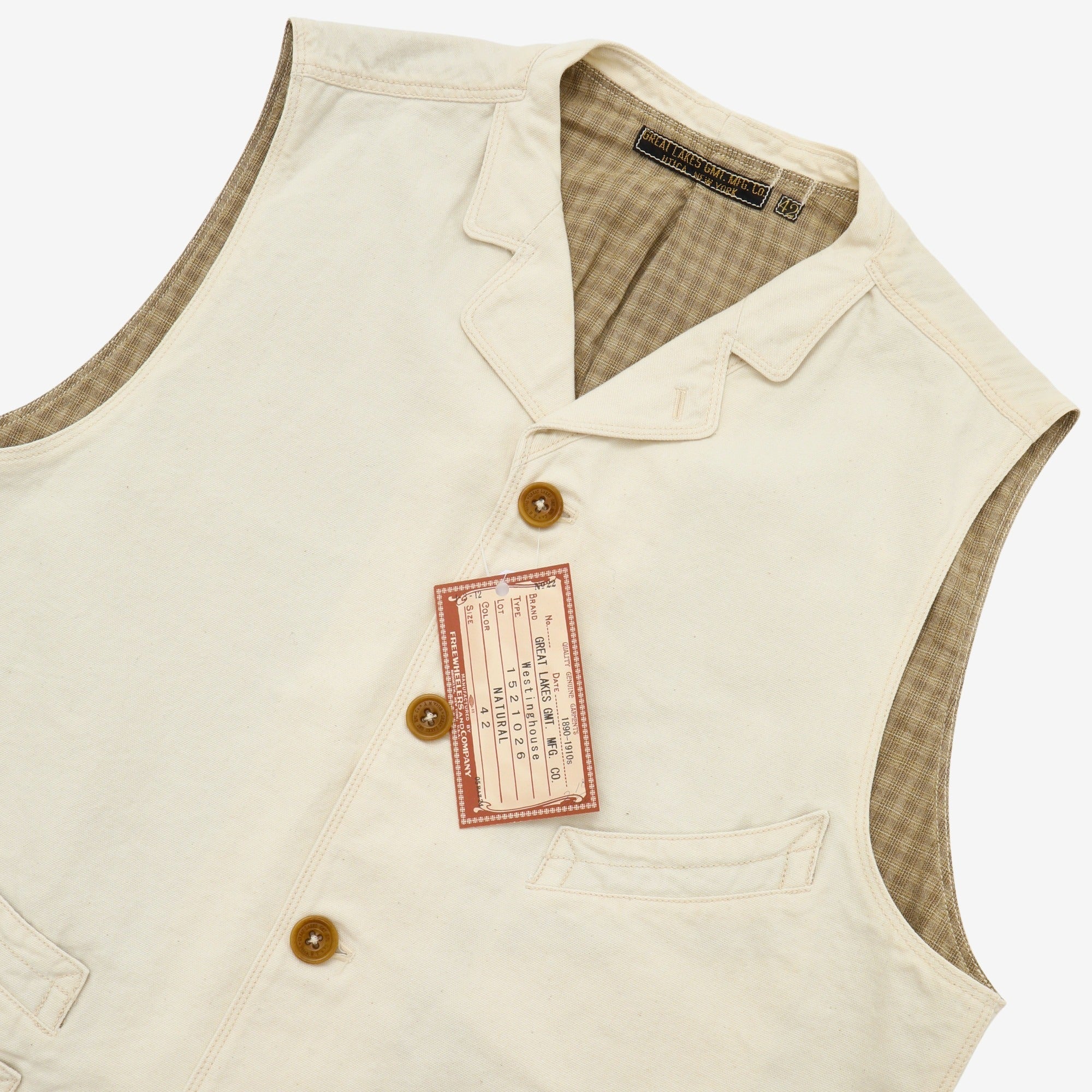 Great Lakes GMT MFG Westinghouse Vest