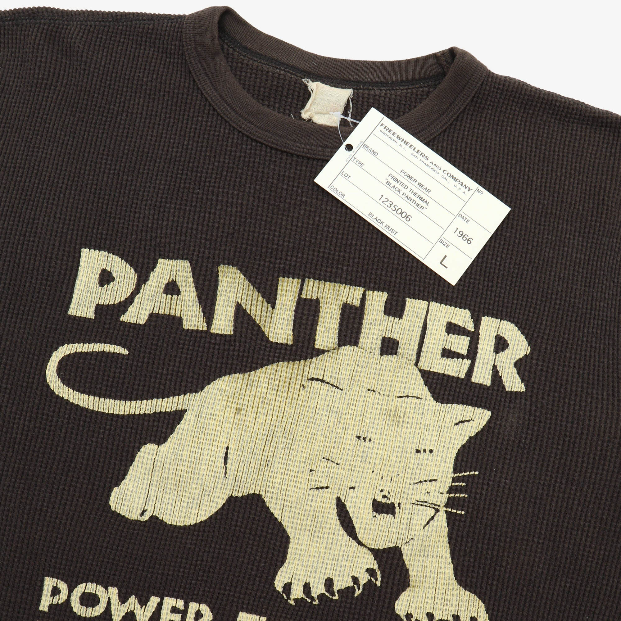 Power Wear Black Panther Printed Thermal