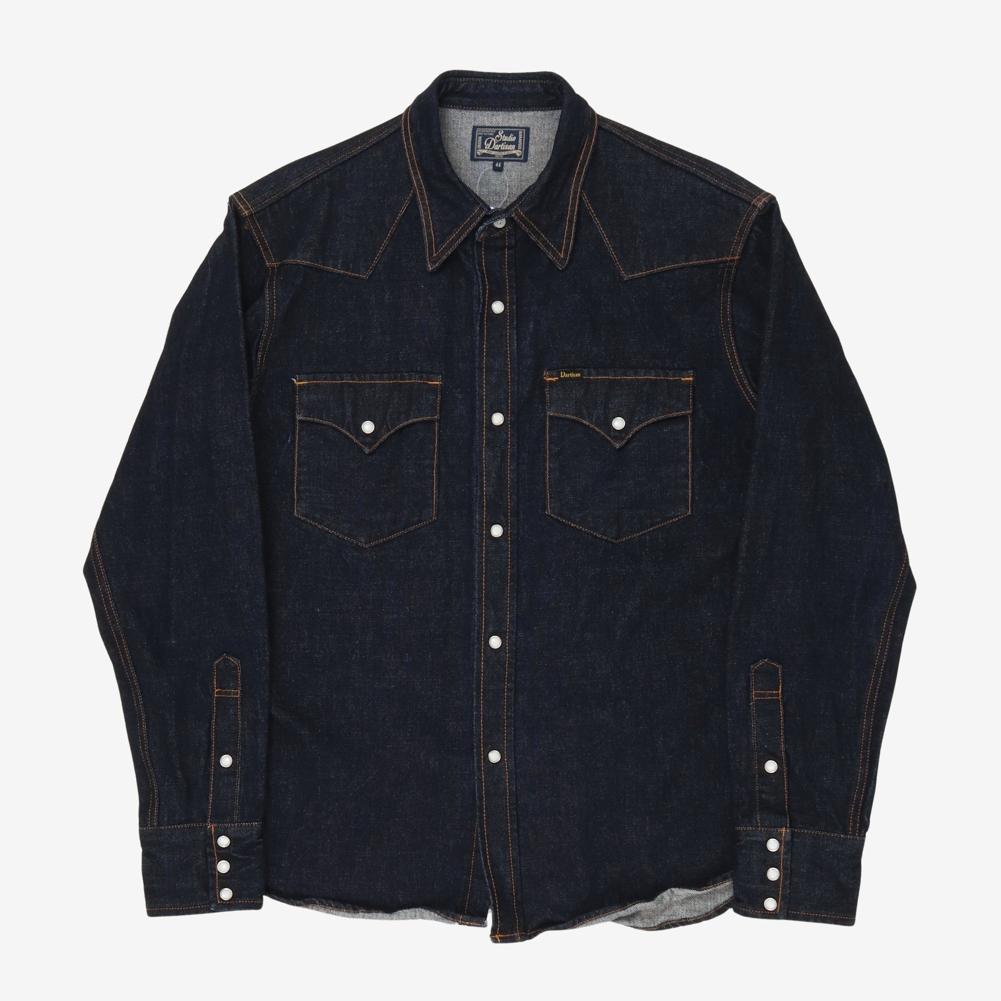 14oz Selvedge Denim Western Shirt