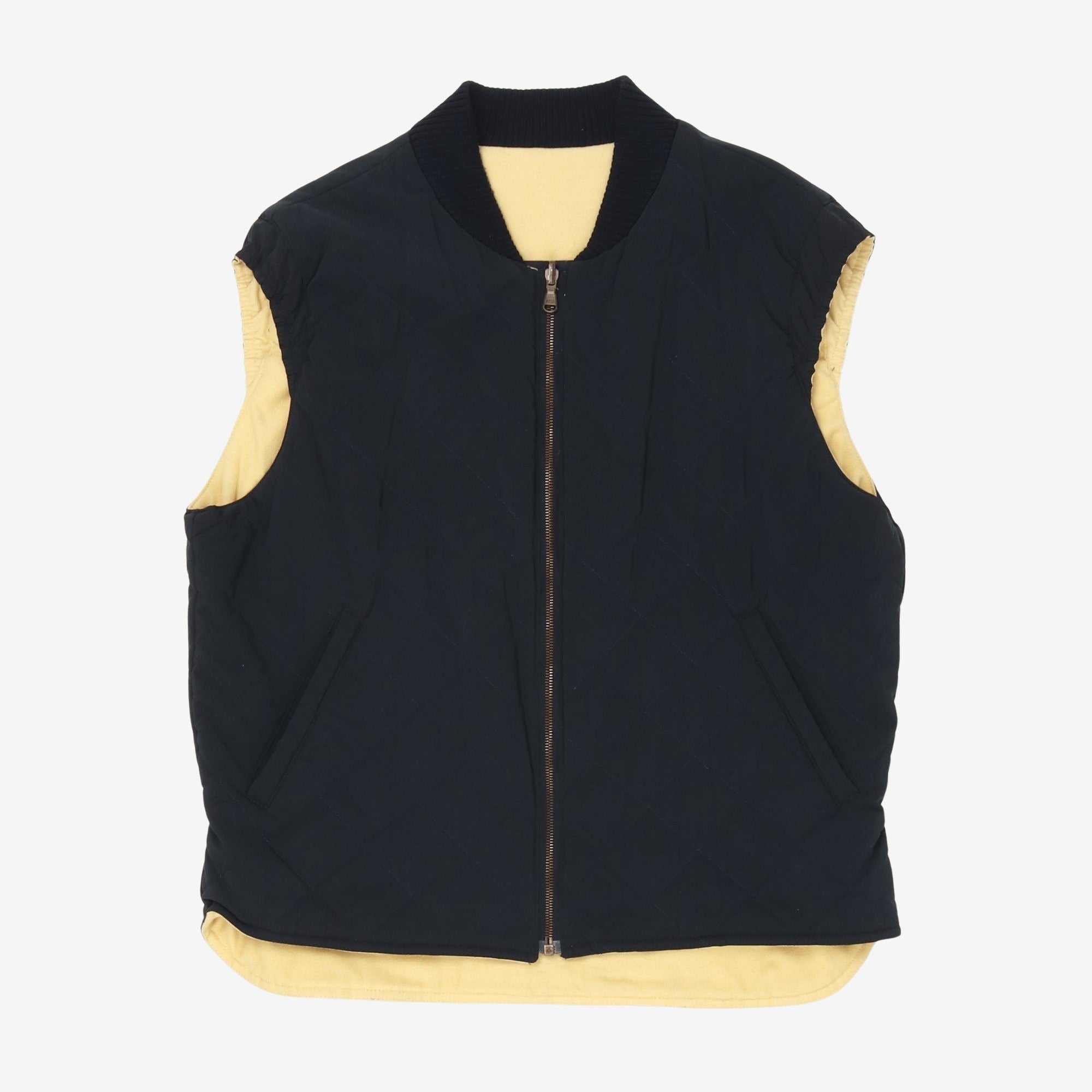 Cashmere Lined Quilted Vest