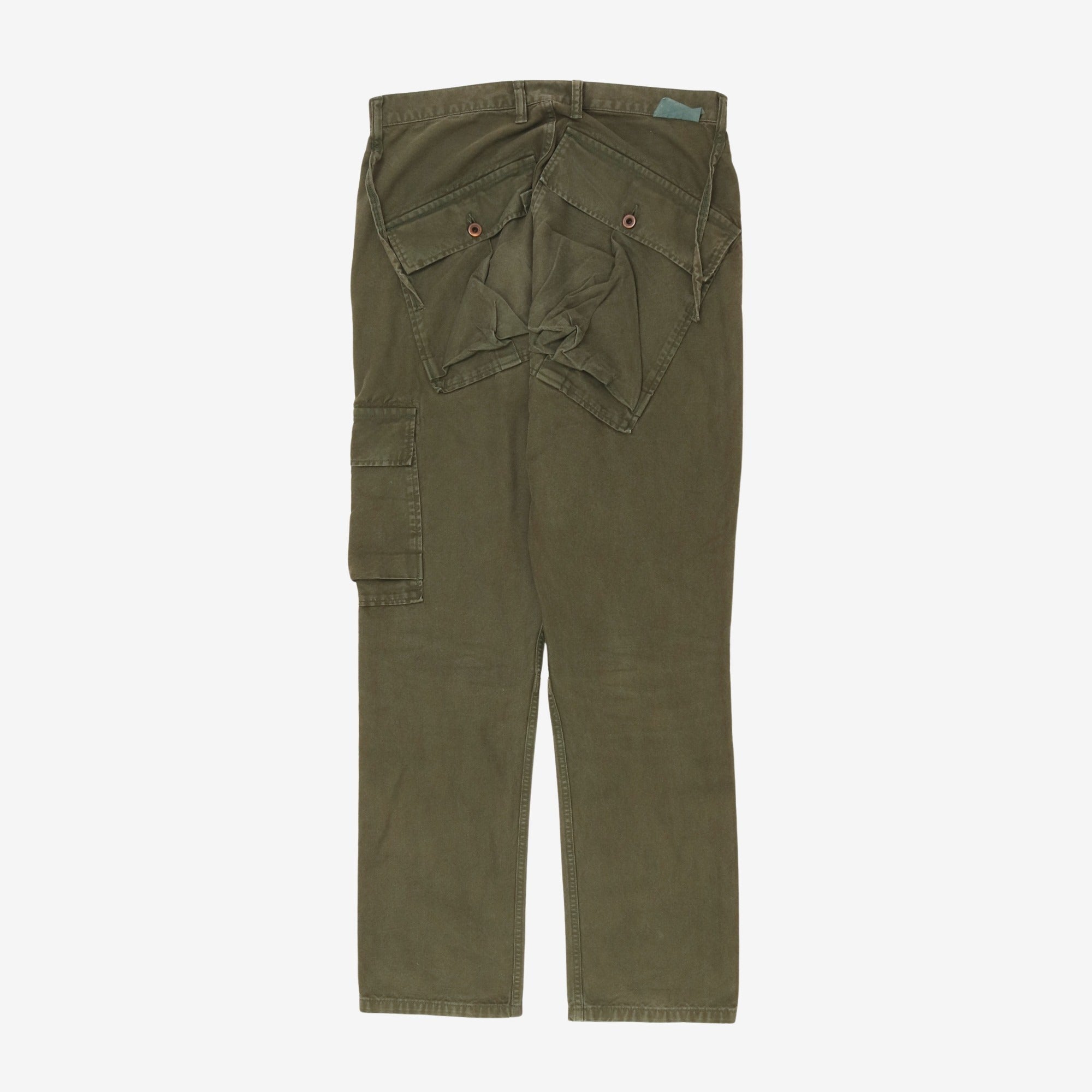 Light Canvas Ringoman Cargo Pants