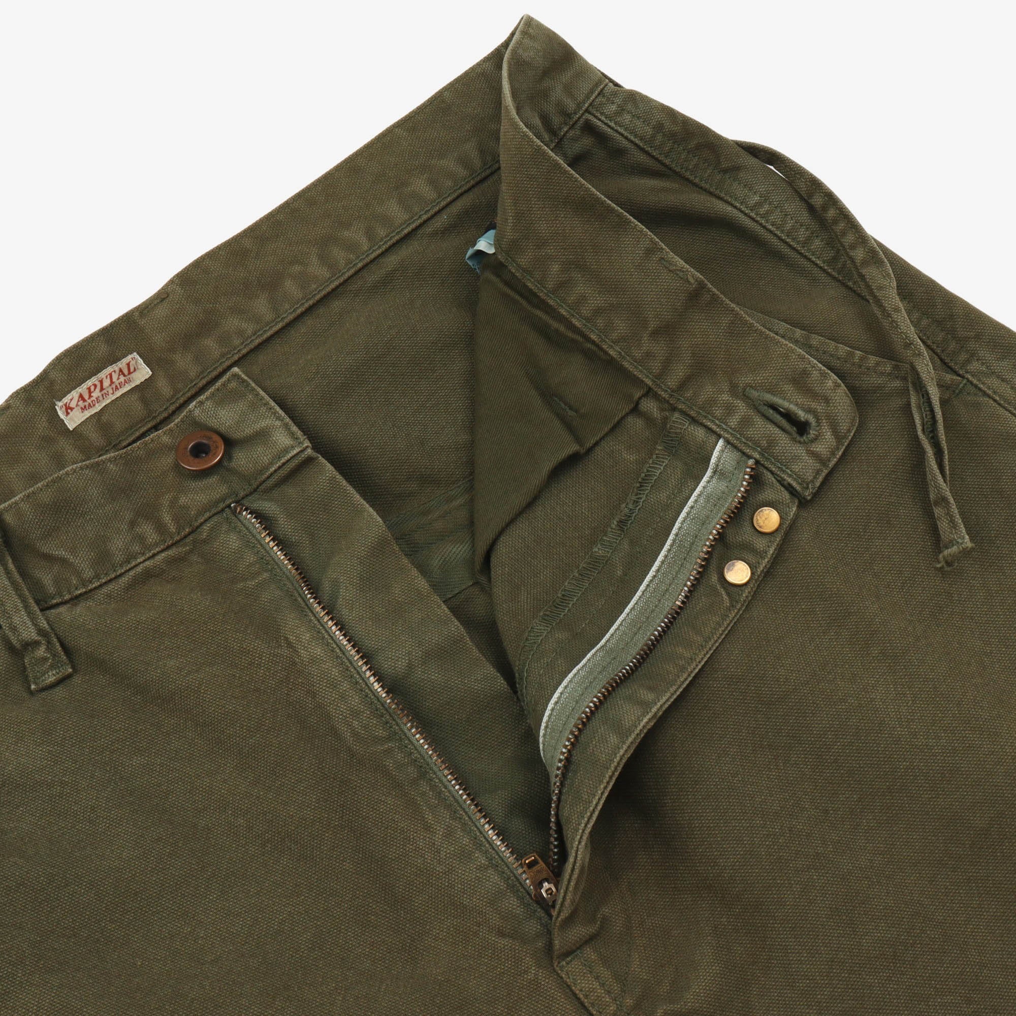 Light Canvas Ringoman Cargo Pants