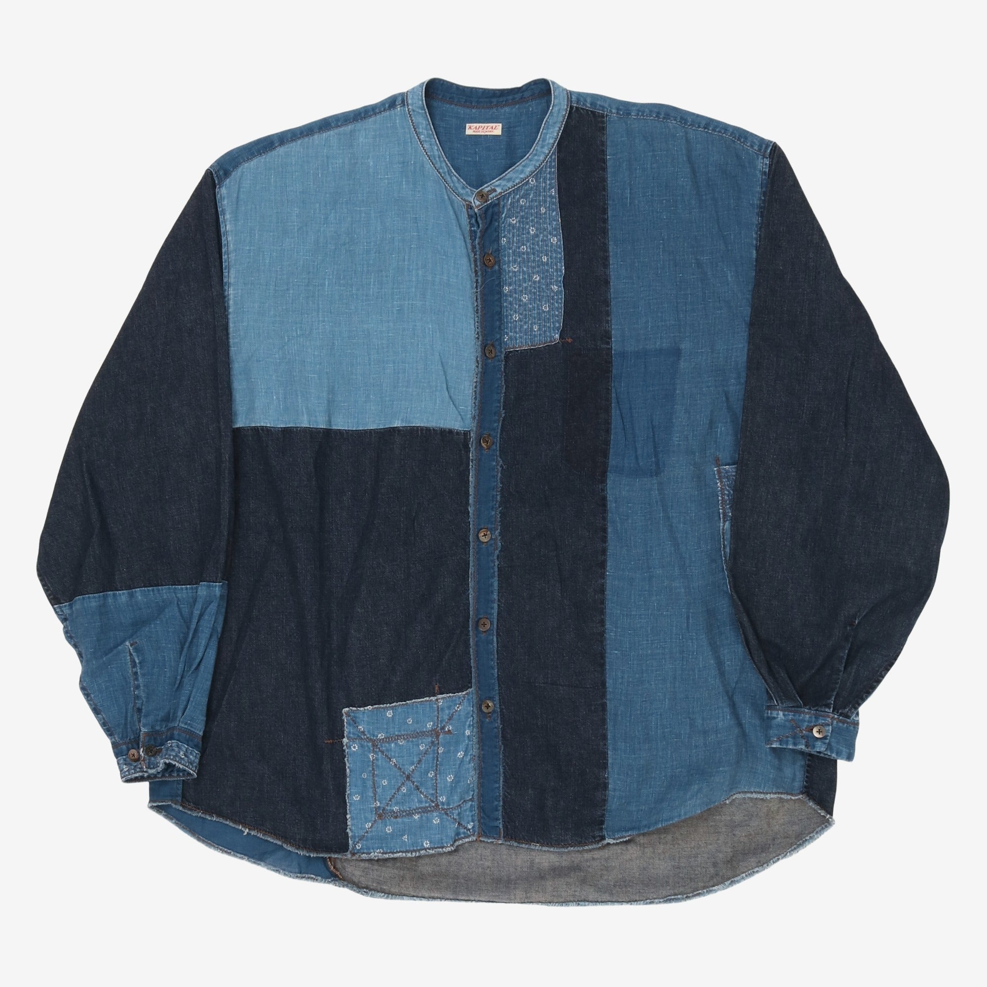 Denim Patchwork Kathmandu Shirt