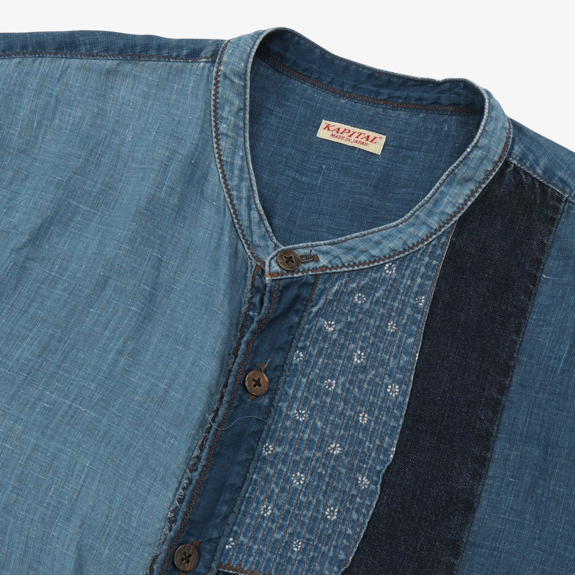 Denim Patchwork Kathmandu Shirt