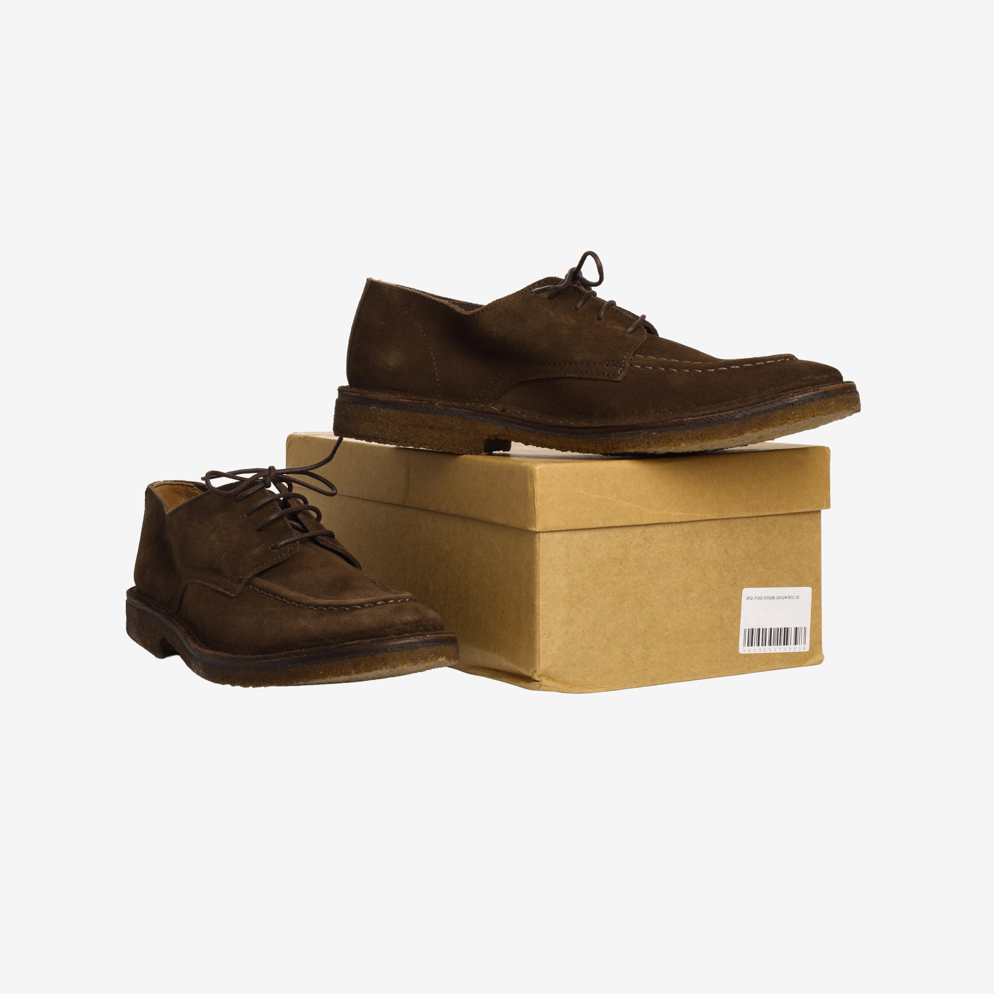 Suede Derby Shoes