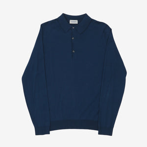 Knit LS Polo Shirt