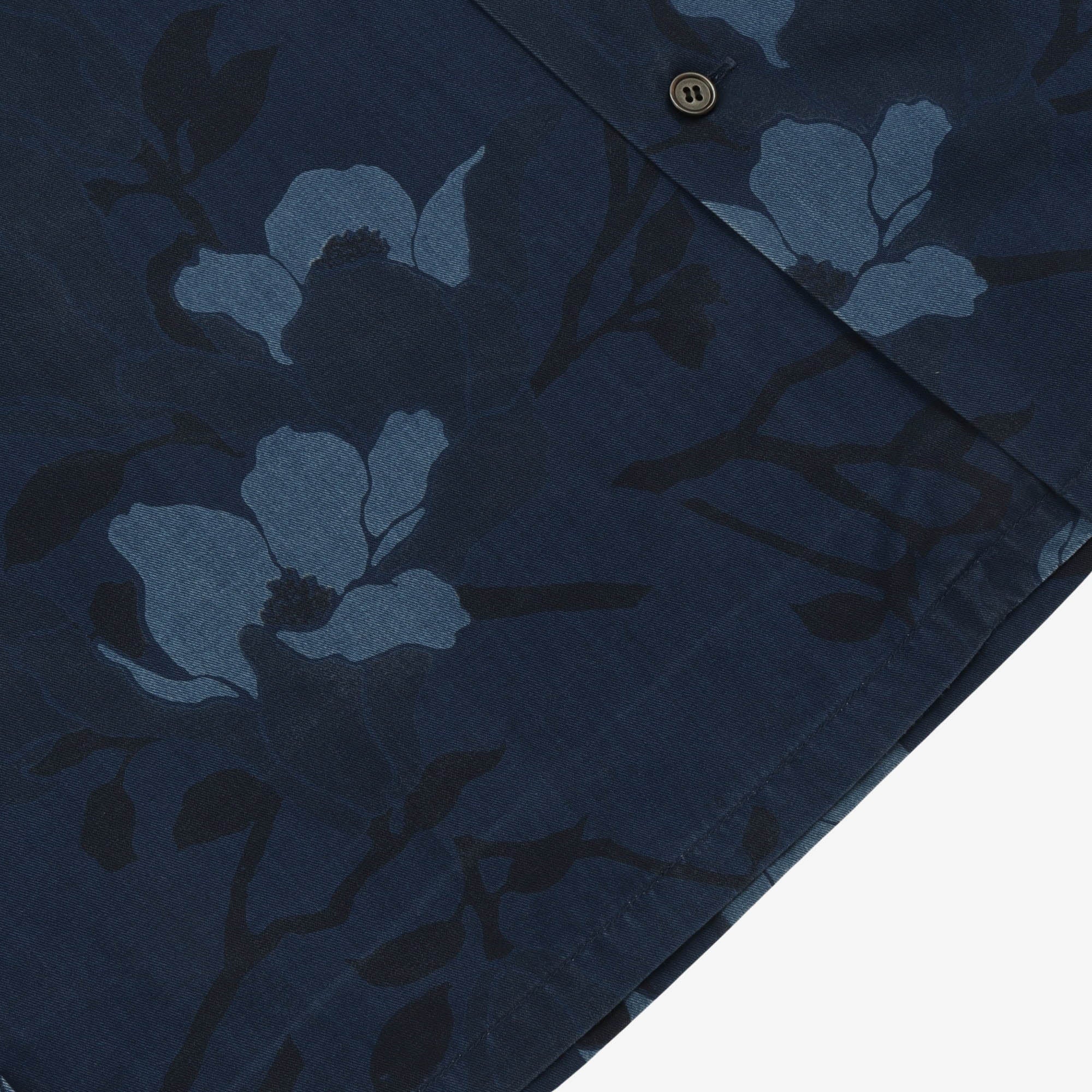 Indigo Flower Shirt