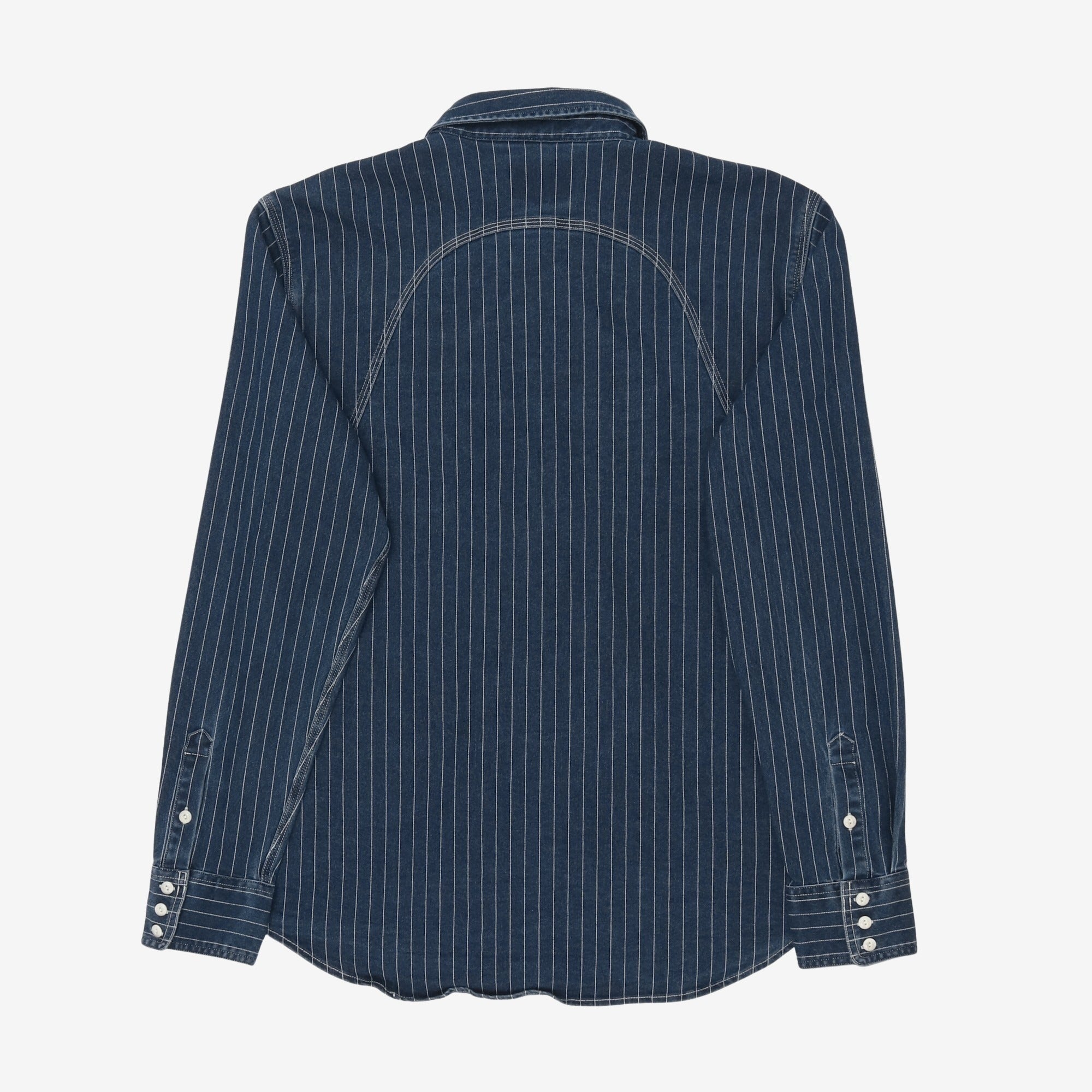 Hickory Stripe Western Shirt