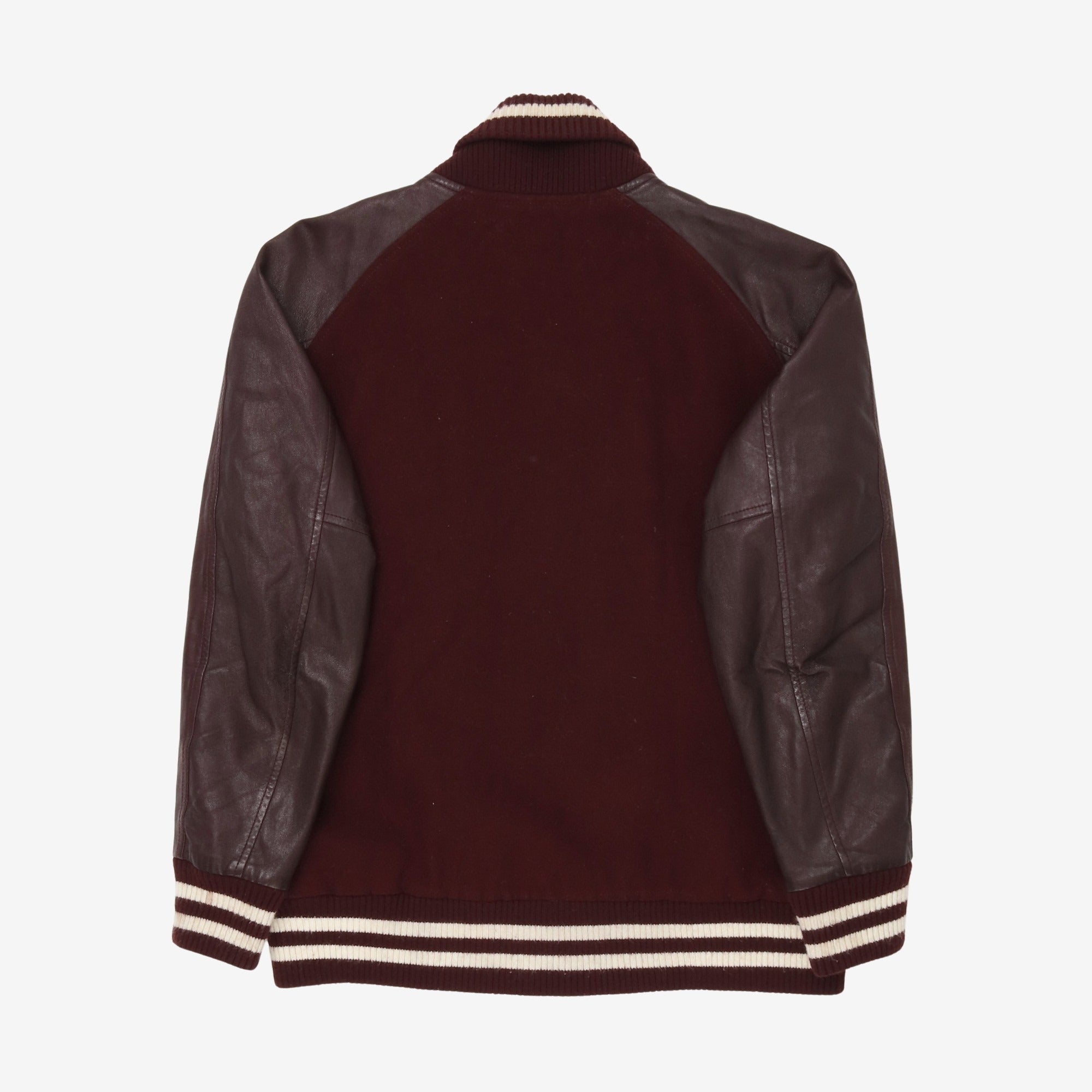 Wool Blend Varsity Jacket