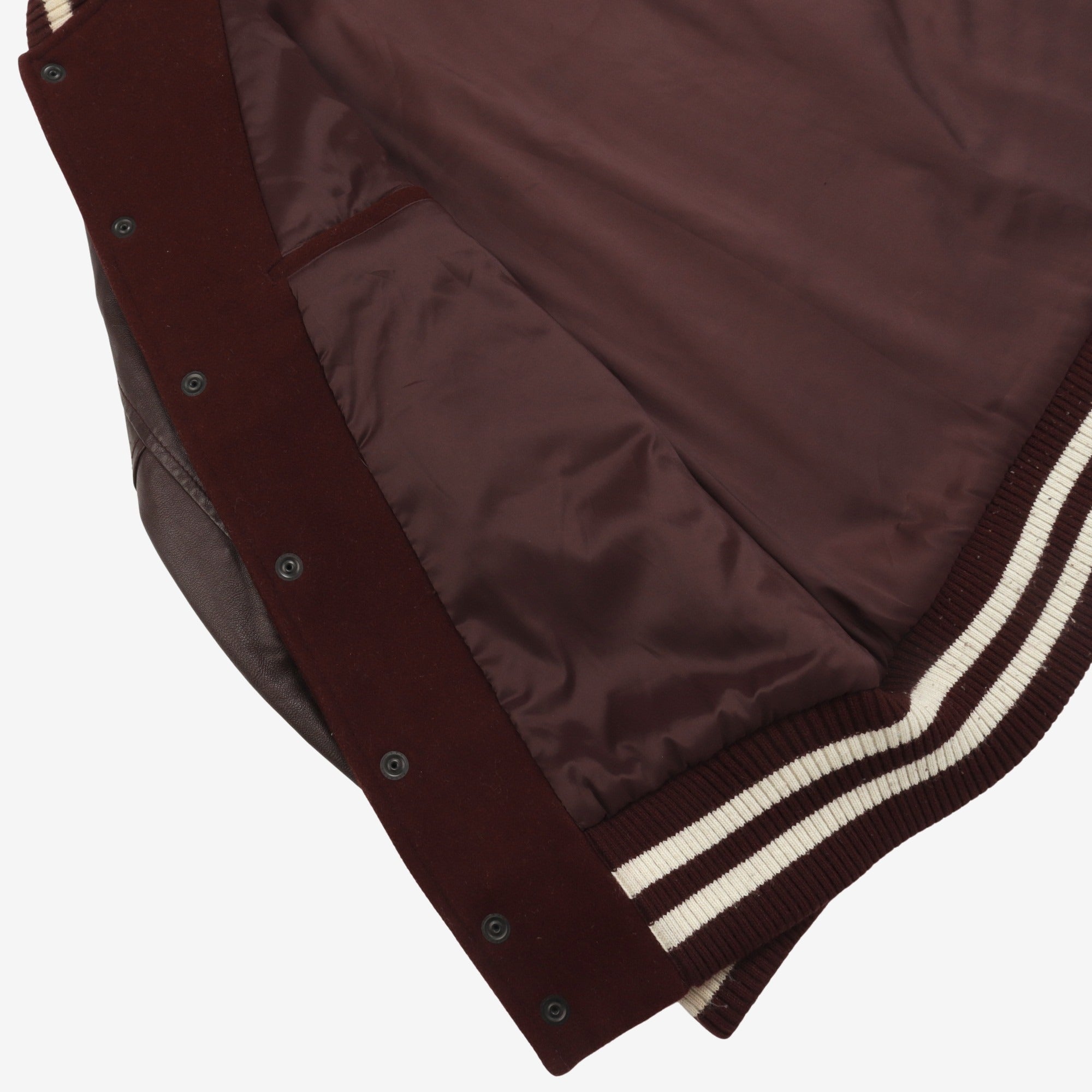 Wool Blend Varsity Jacket