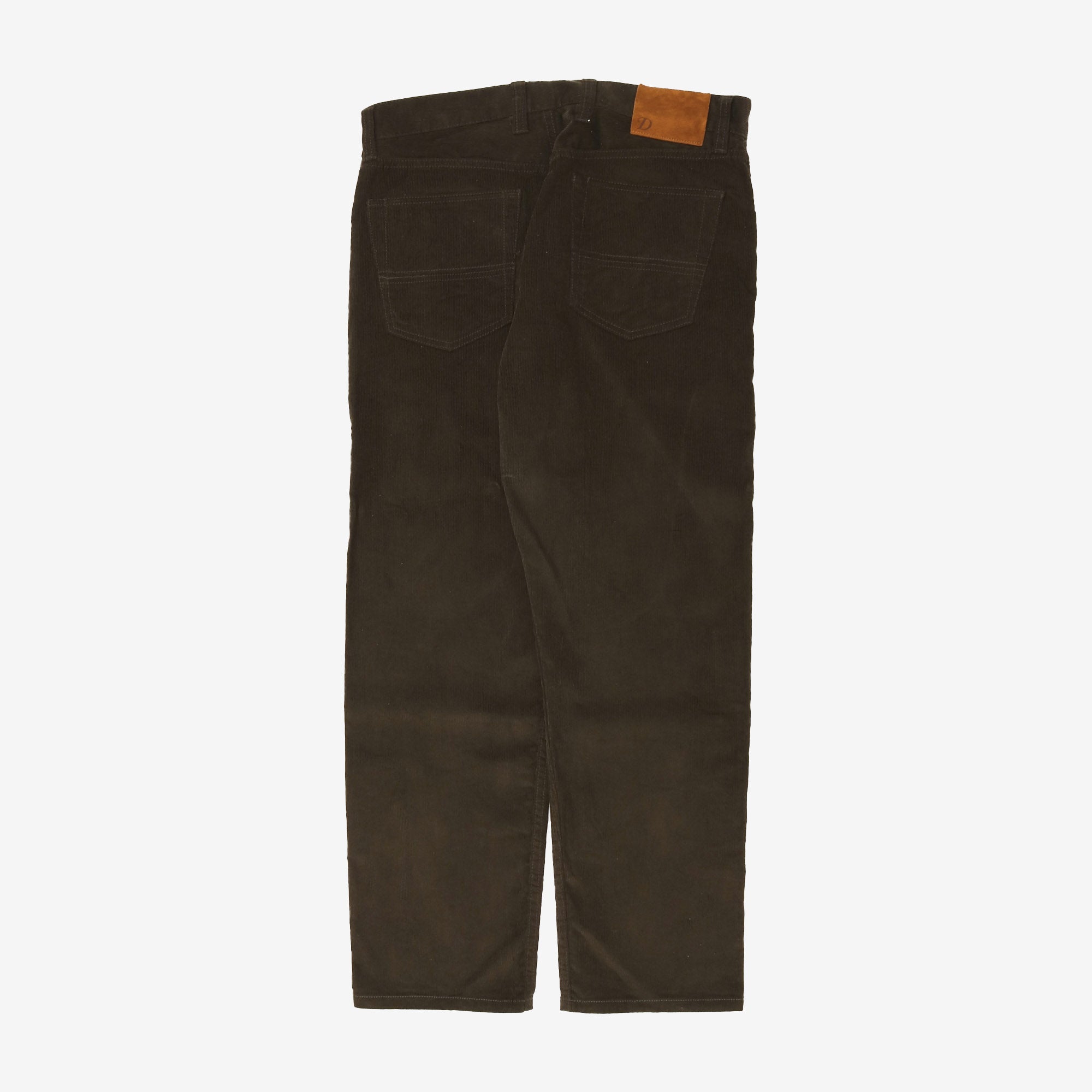 Selvedge Needlecord 5 Pocket Denim Trousers (34W x 29L)