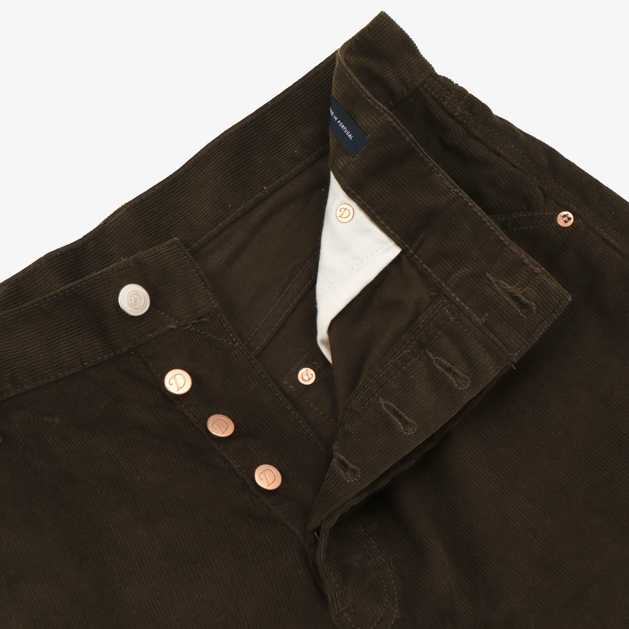 Selvedge Needlecord 5 Pocket Denim Trousers (34W x 29L)