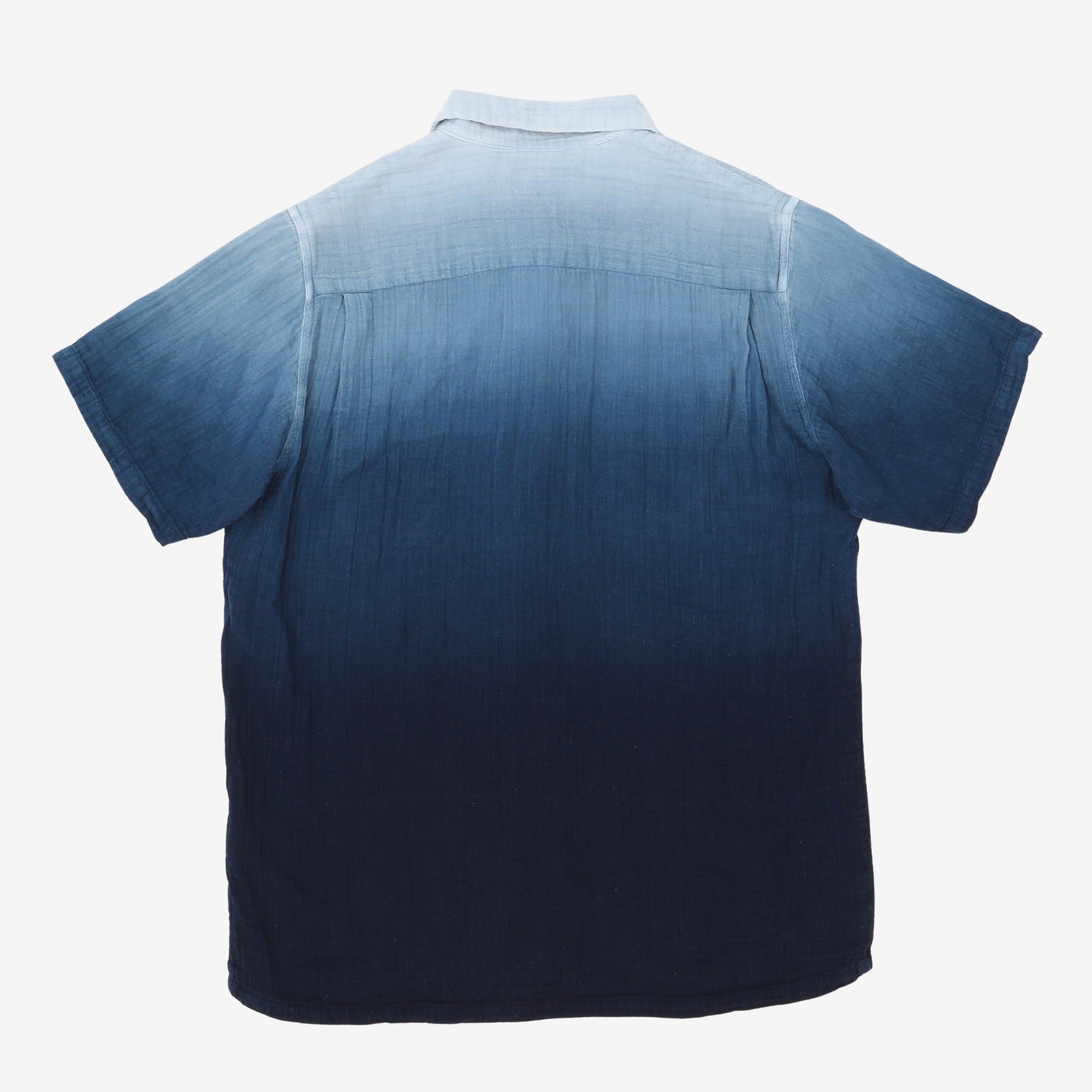 Indigo Gradient Dye SS Shirt