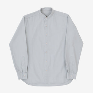 Ripstop Collarless Shirt