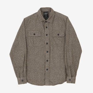 Flannel Twill Work Shirt