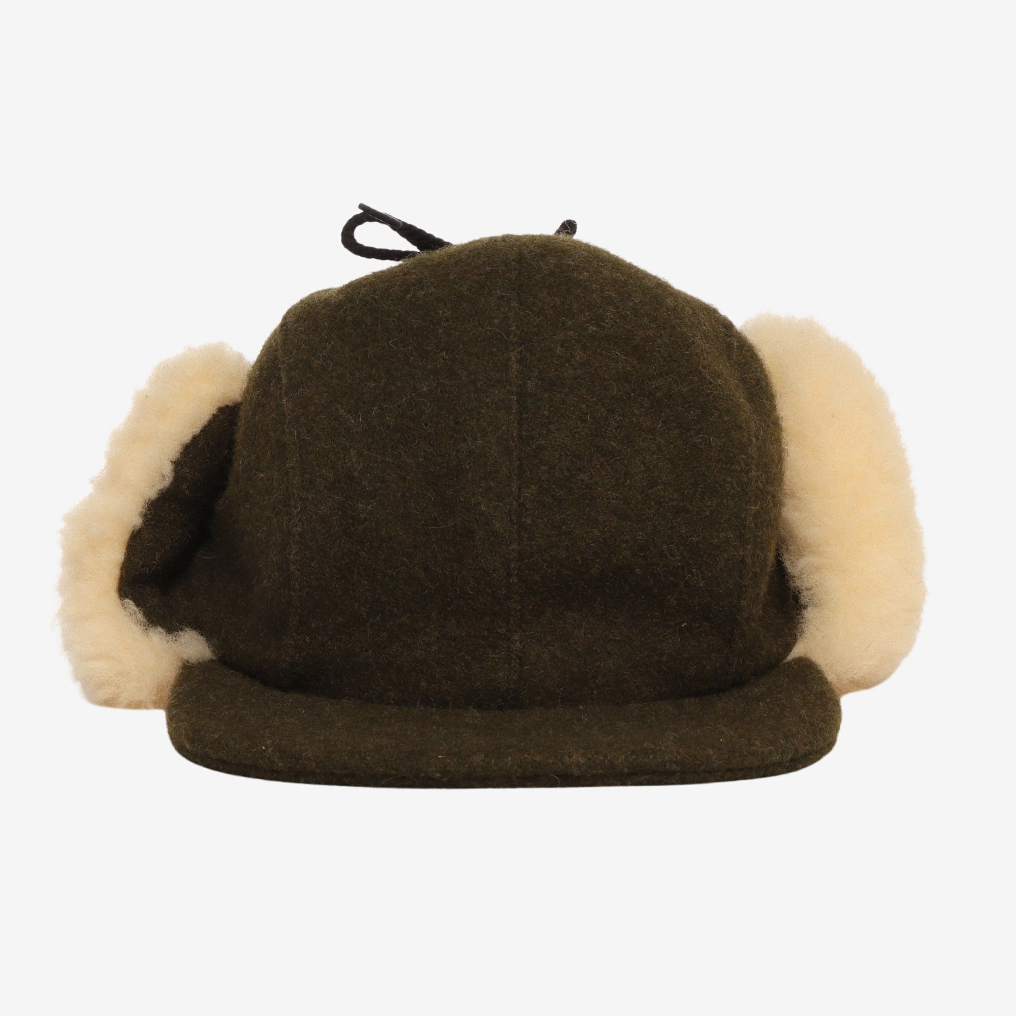 Double Mackinaw Wool Cap