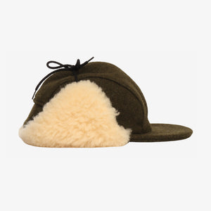 Double Mackinaw Wool Cap