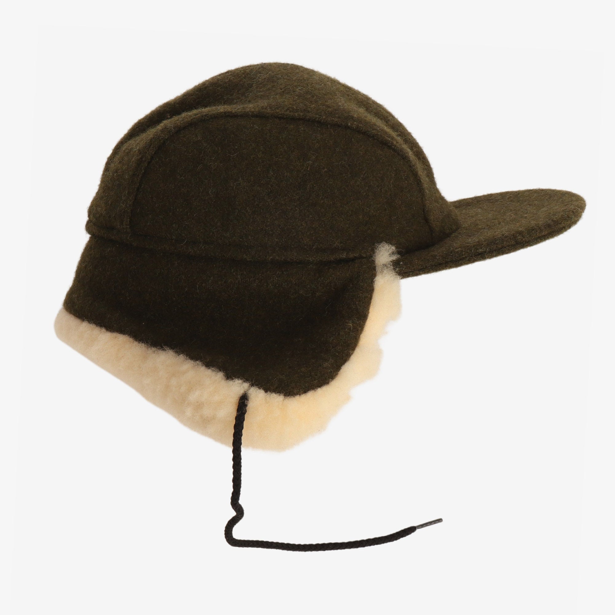 Double Mackinaw Wool Cap