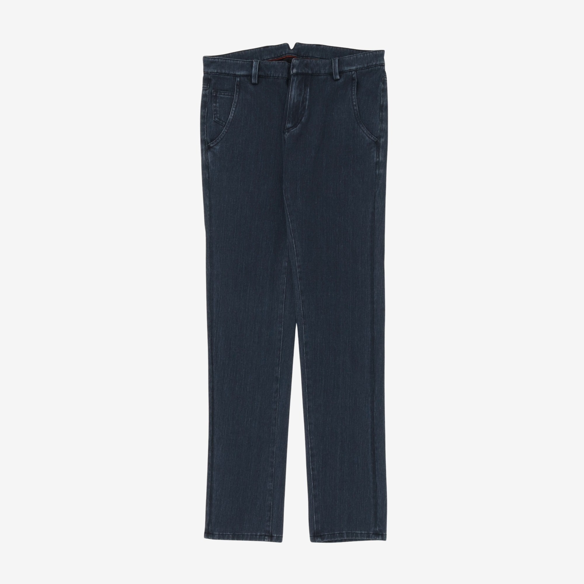 Slim Fit Stretch Denim Chino