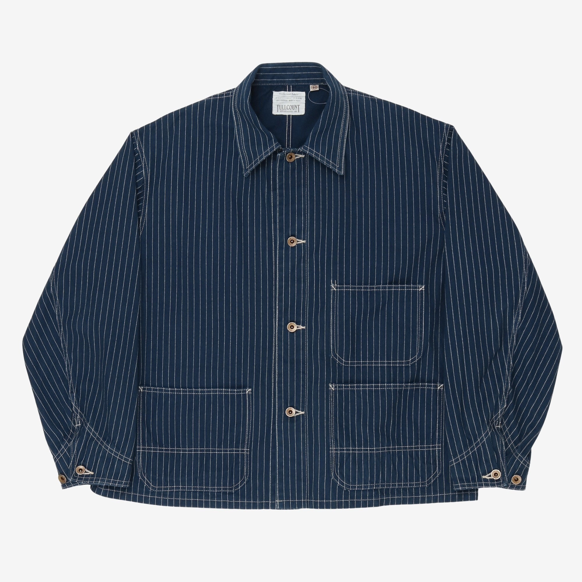 2033HW-1 Stripe Chore Jacket