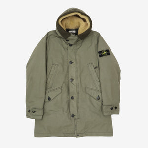 David-TC Down Parka + Removable Shearling Hood