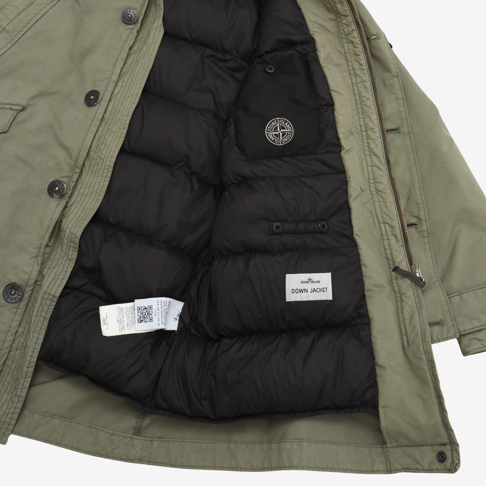 David-TC Down Parka + Removable Shearling Hood