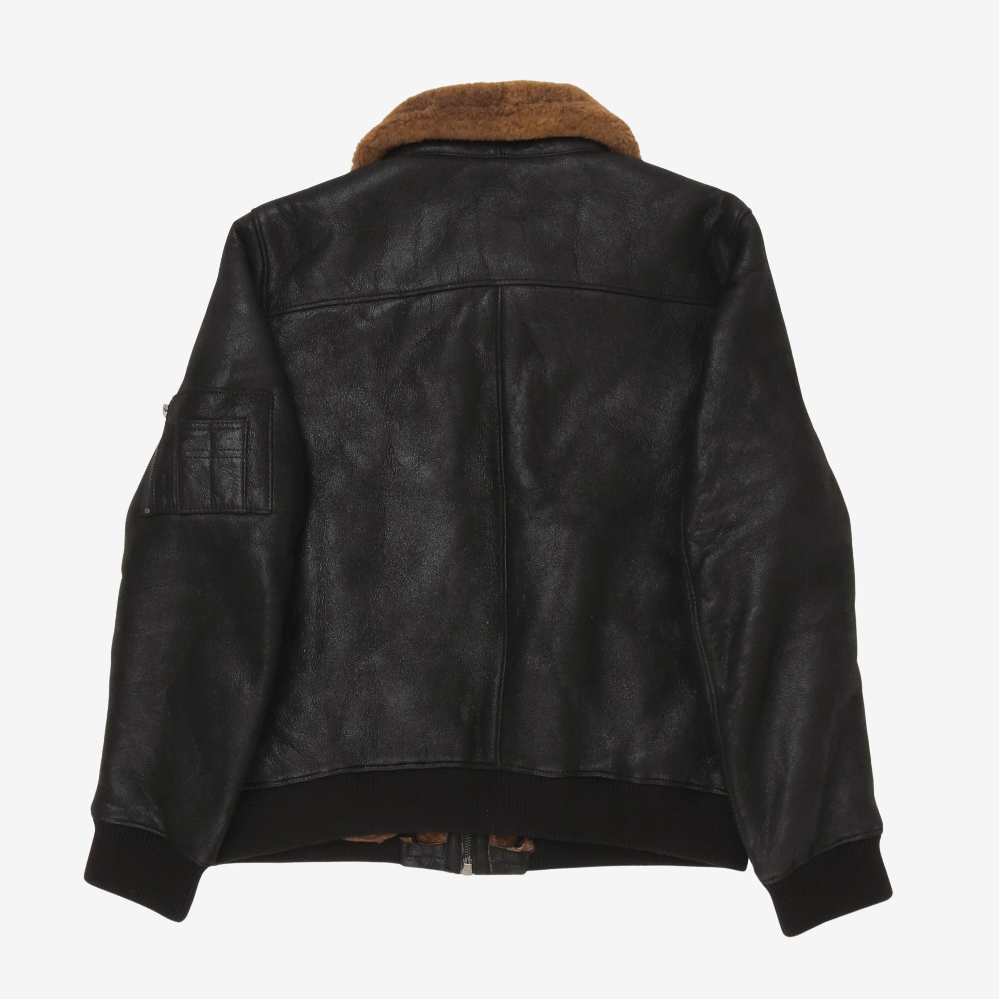 B-15 Leather Shearling Jacket