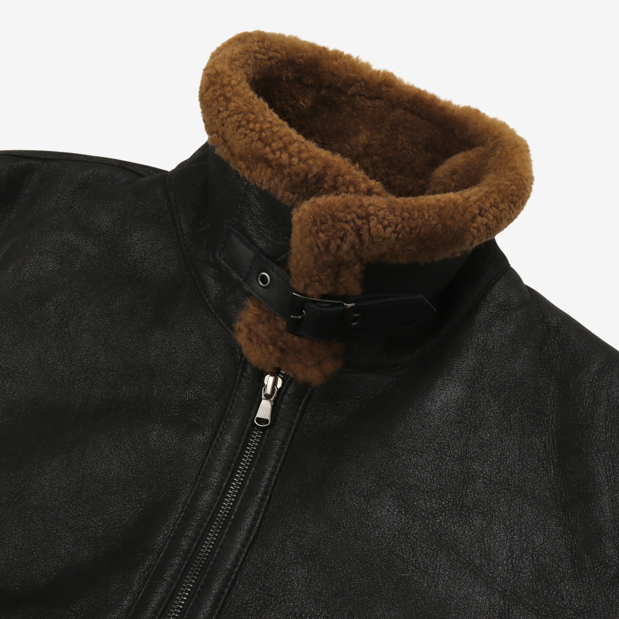 B-15 Leather Shearling Jacket