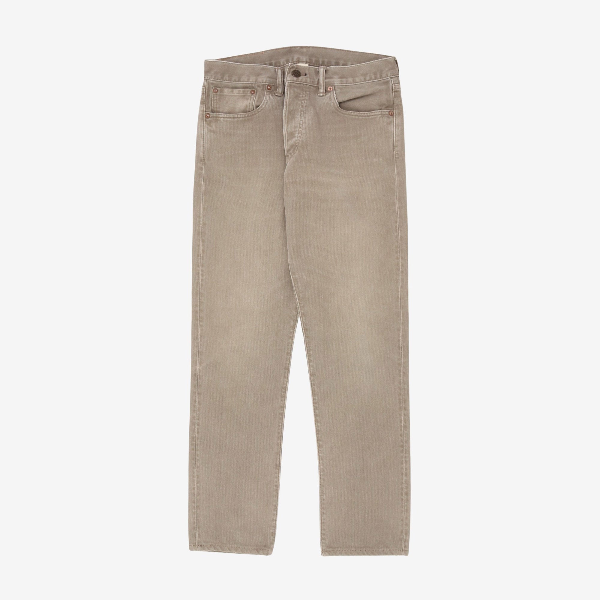 Slim Narrow Bedford Corduroy Trousers (32W x 29L)