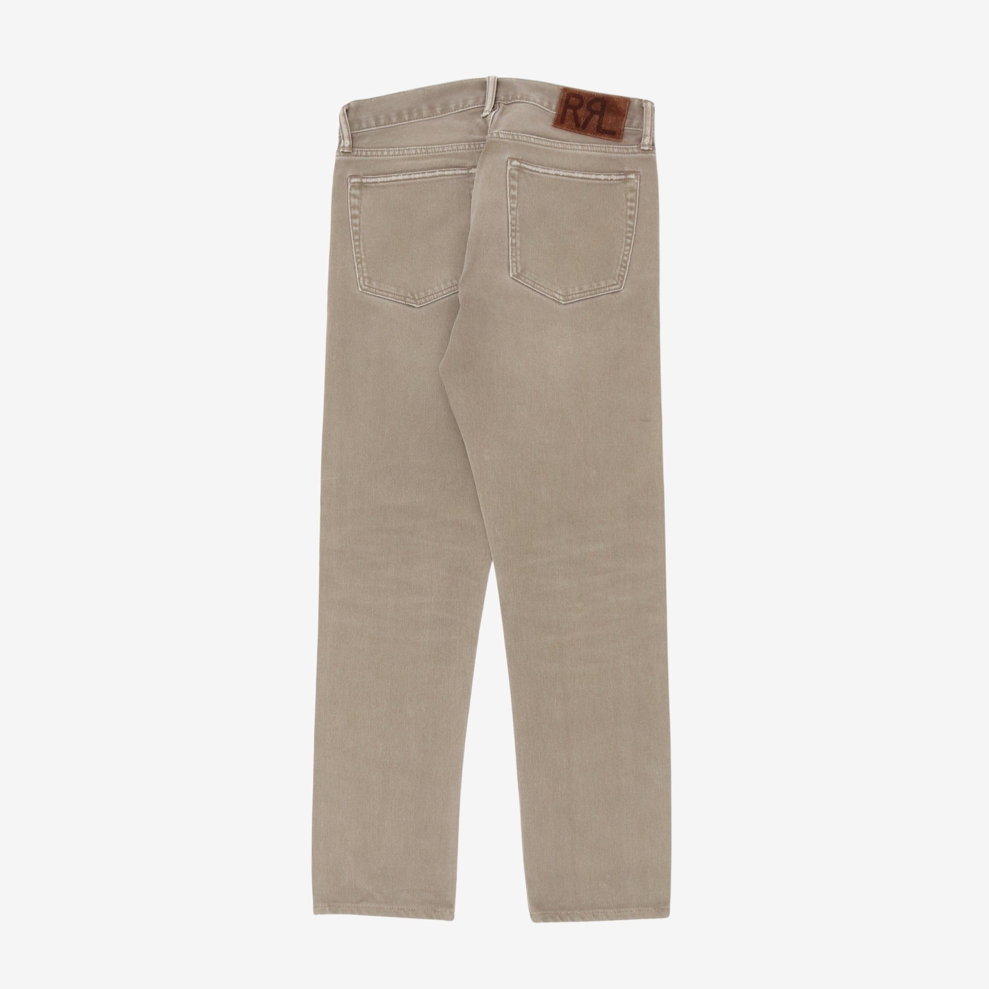 Slim Narrow Bedford Corduroy Trousers (32W x 29L)