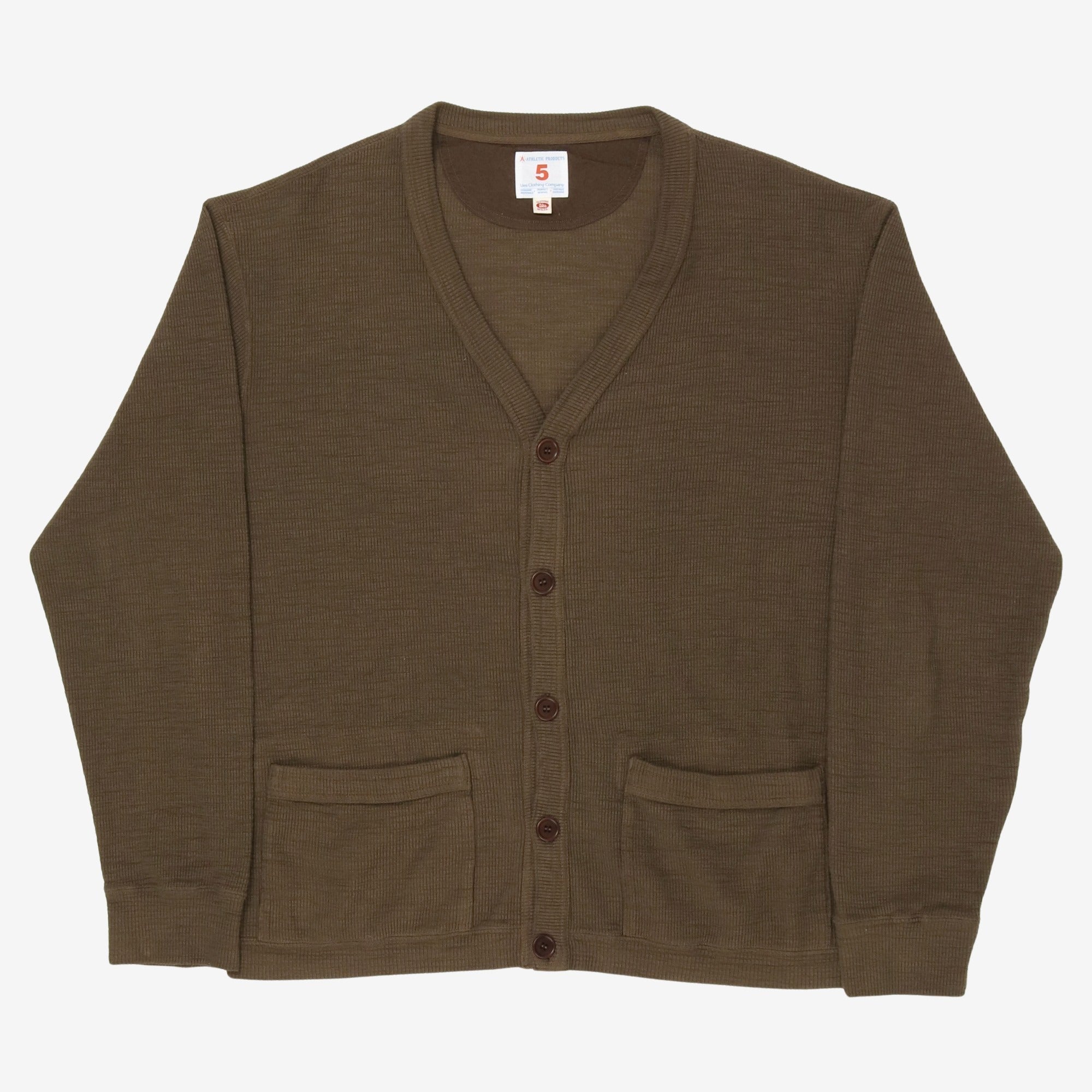 Athletic Cotton Cardigan