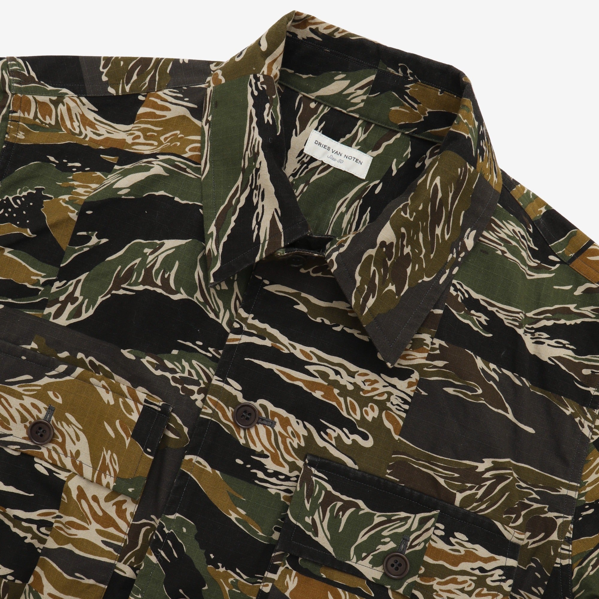 Ripstop Camo Overshirt