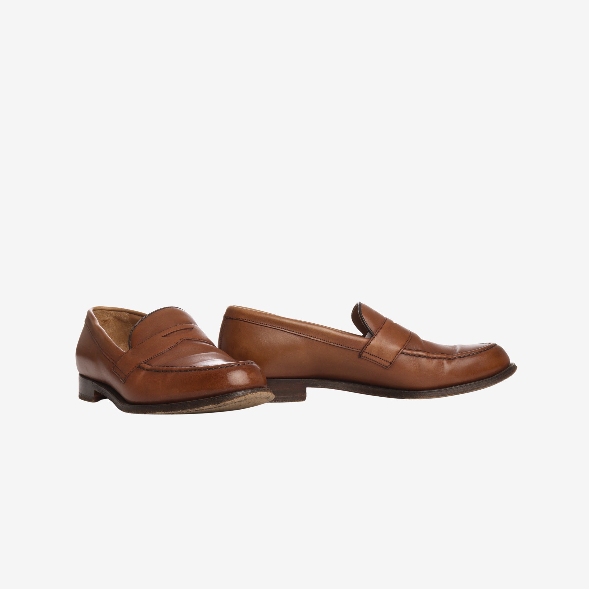 Leather Penny Loafers