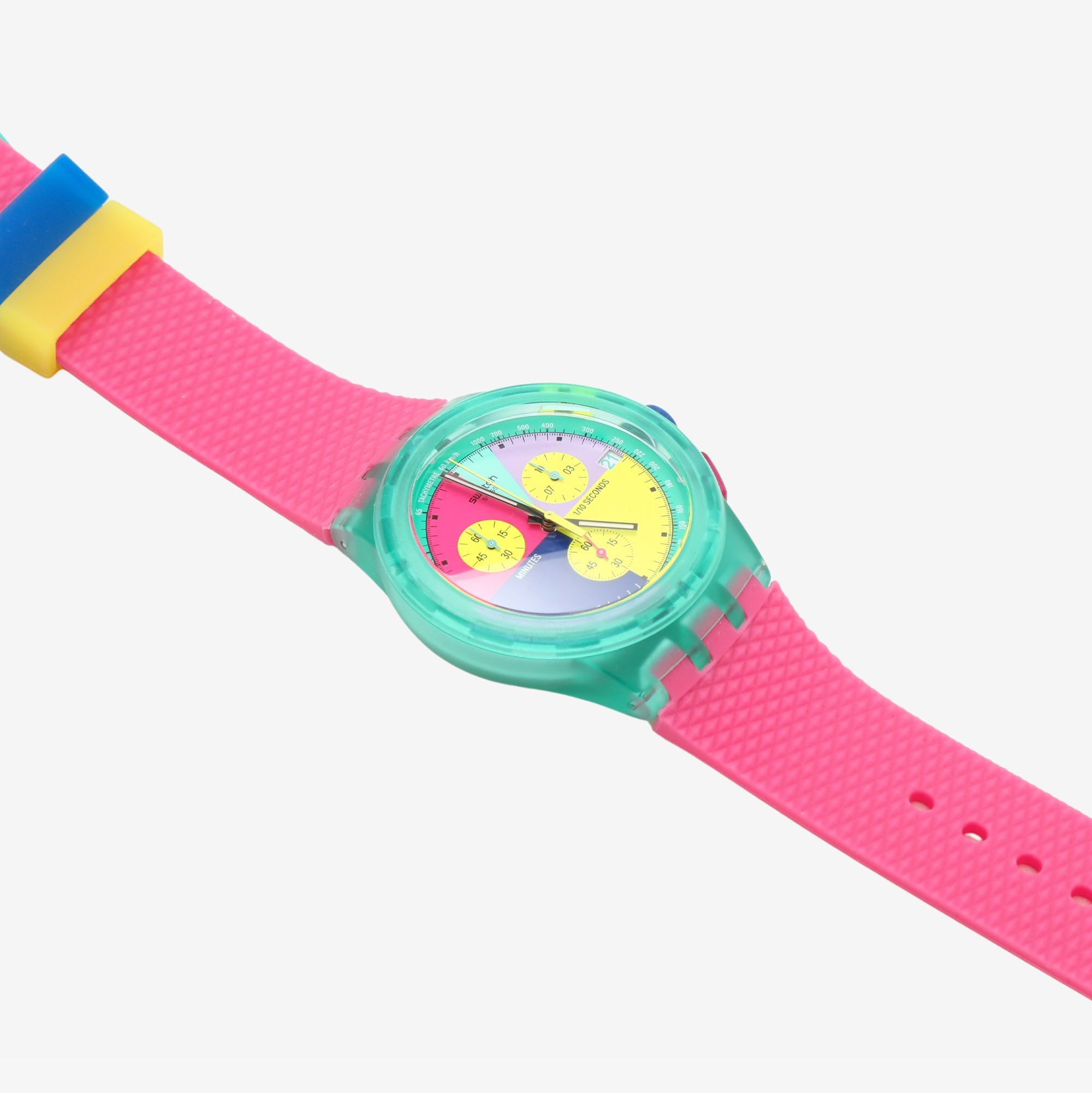 Neon Flash Arrow Watch