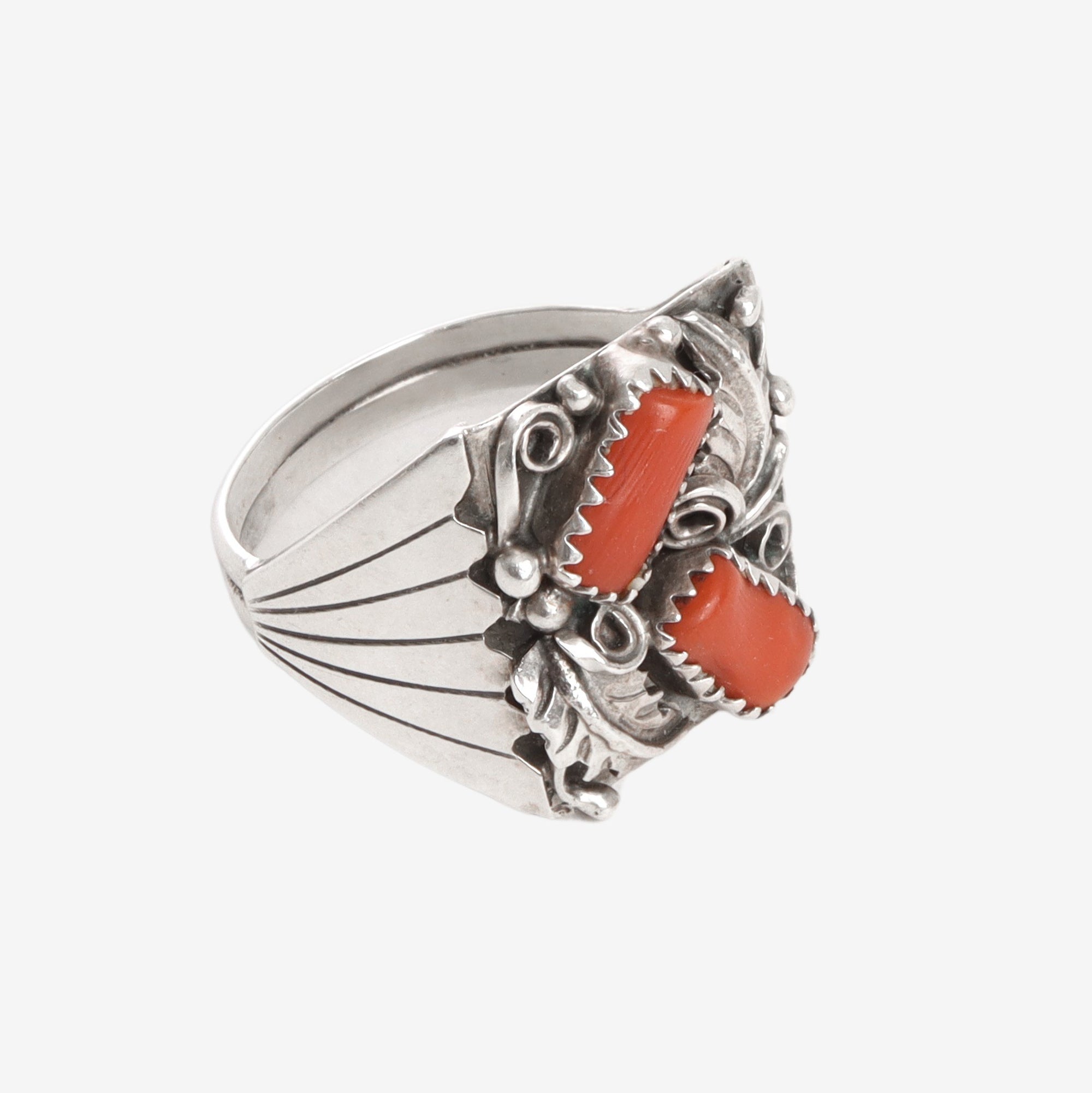 Navajo Ring - Coral