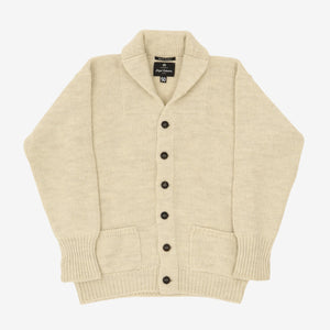 Shawl Collar Knit Cardigan