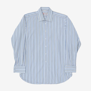 Striped Double Cuff Shirt