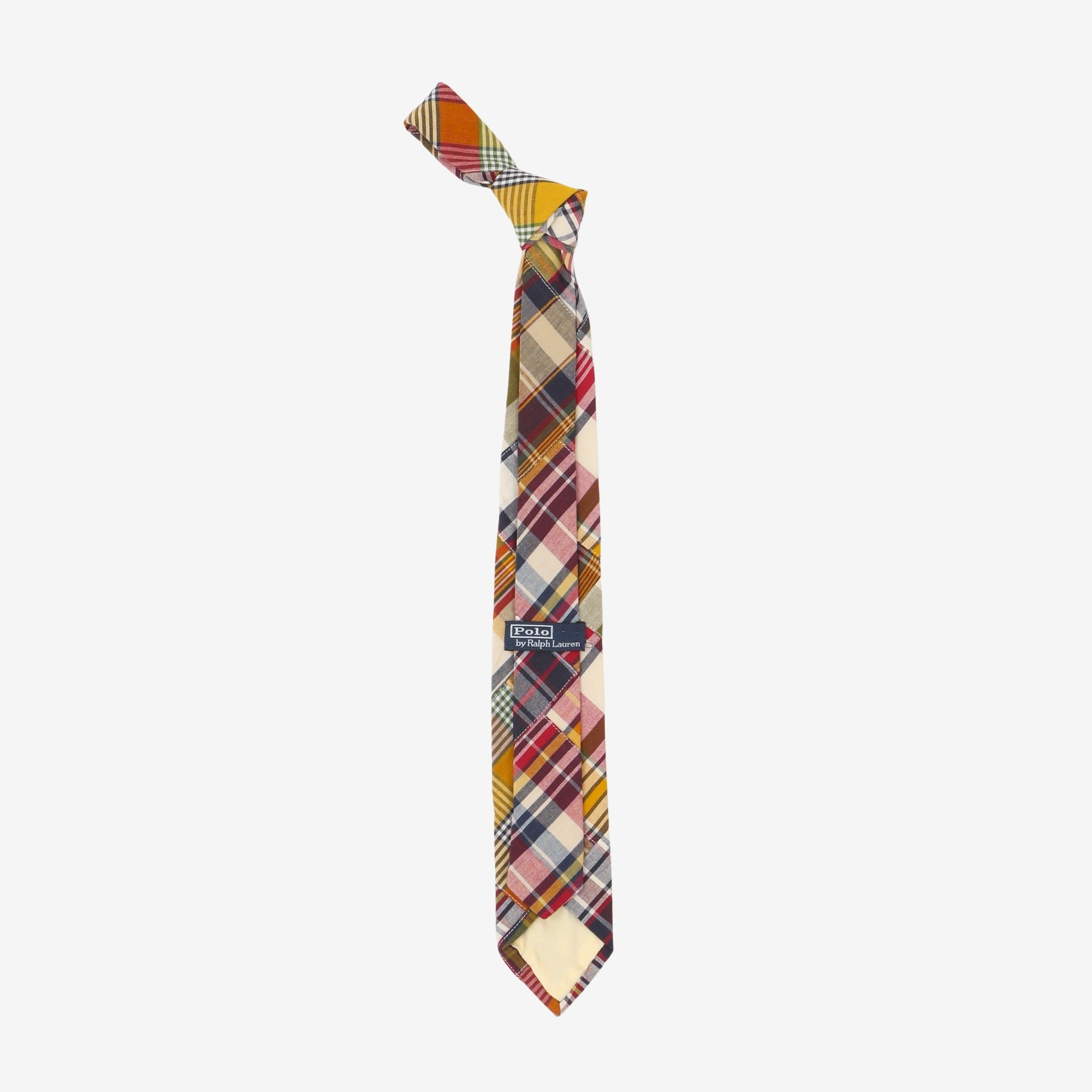 Madras Check Tie