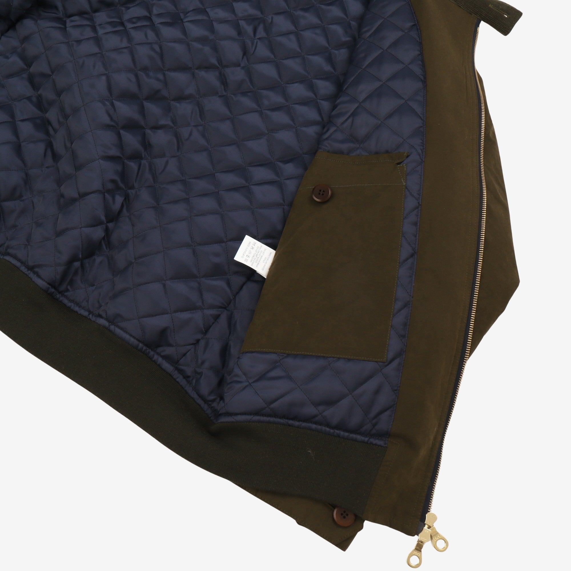 Quilted Harrington Jacket